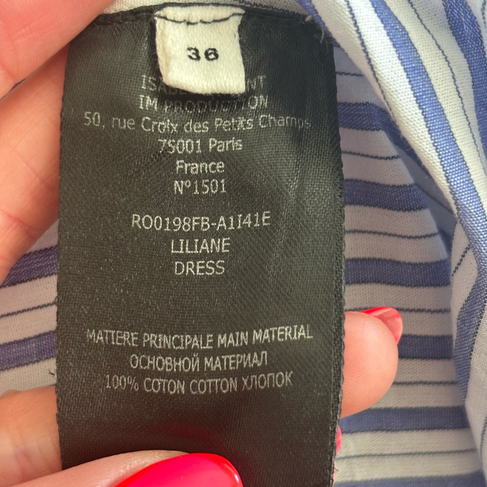 NWOT Isabel Marant Etoile Shirt Dress - Picture 5 of 6